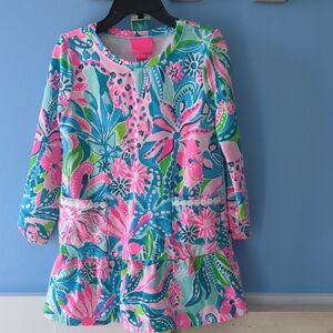 Lilly Pulitzer Kids Dress - Pink and Blue Floral